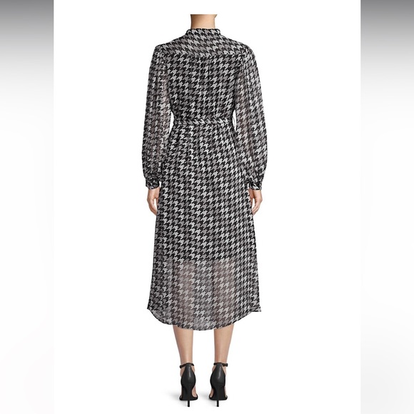 Equipment Francois Houndstooth Midi Dress - Picture 4 of 6